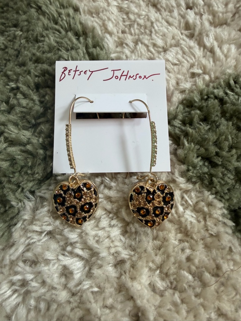 Betsey Johnson Drop Earrings